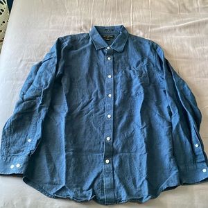 Banana republic linen shirt